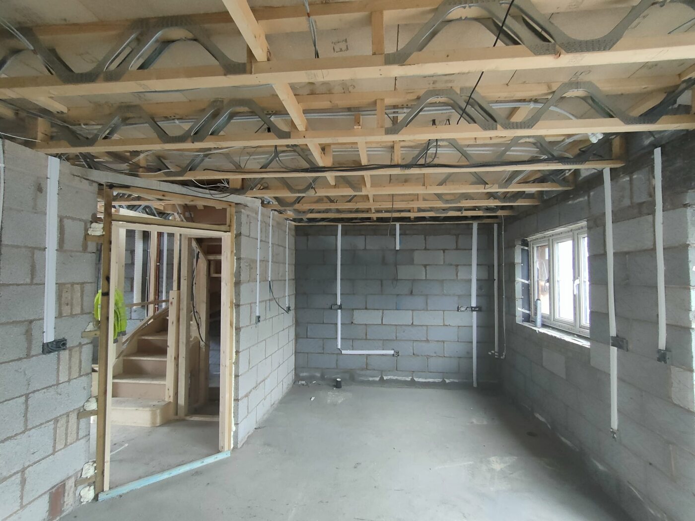 JWH Plastering Ltd portfolio photo 07 showing plastering, drylining or interior finishing work